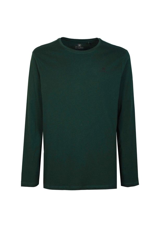 MEN'S HEALTH - ATHL DPT Logan męska koszulka z długim rękawem 100% bawełna. Kolor: zielony. Materiał: bawełna. Długość rękawa: długi rękaw. Długość: długie