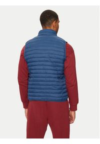 United Colors of Benetton - United Colors Of Benetton Kamizelka 2BA2UJ005 Niebieski Regular Fit. Kolor: niebieski. Materiał: syntetyk #2