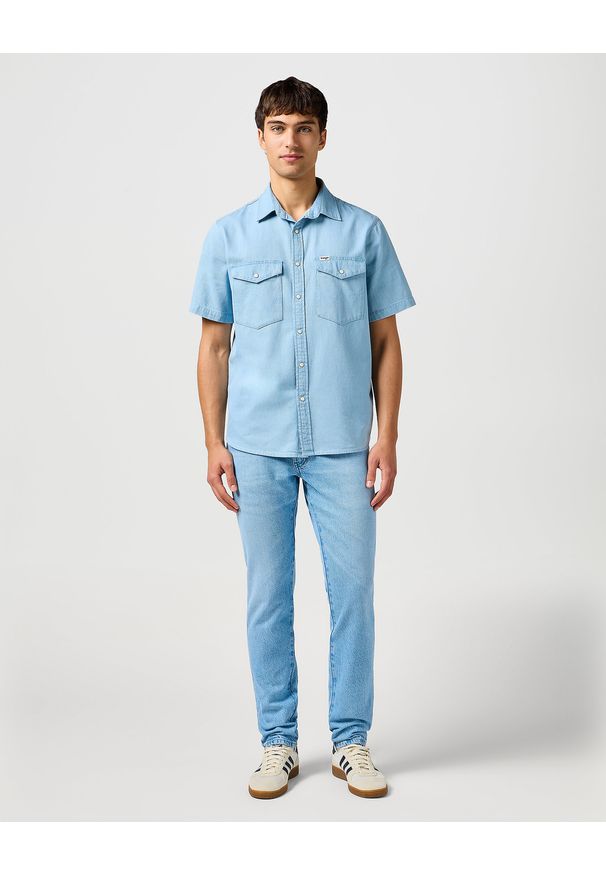 Wrangler - WRANGLER MĘSKIE SPODNIE JEANSOWE WRANGLER RIVER ARCTIC 112362465