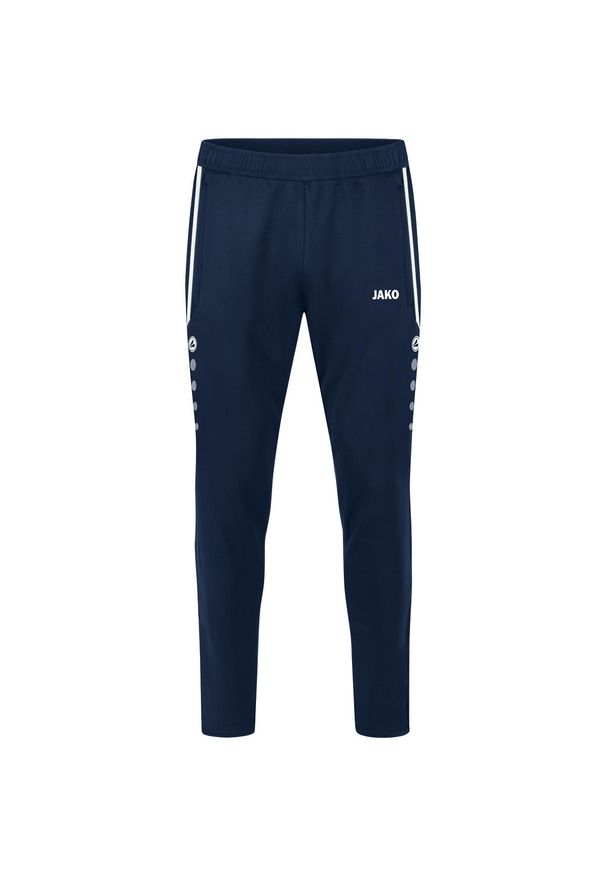 Damskie spodnie dresowe do treningu Jako Allround. Kolor: niebieski. Materiał: dresówka. Sport: fitness