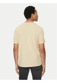 Hugo - HUGO T-Shirt Dulivio 50467556 Beżowy Regular Fit. Kolor: beżowy. Materiał: bawełna #3