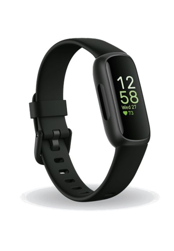 Opaska sportowa Fitbit by Google Inspire 3 czarny. Rodzaj zegarka: cyfrowe. Kolor: czarny. Materiał: skóra. Styl: sportowy