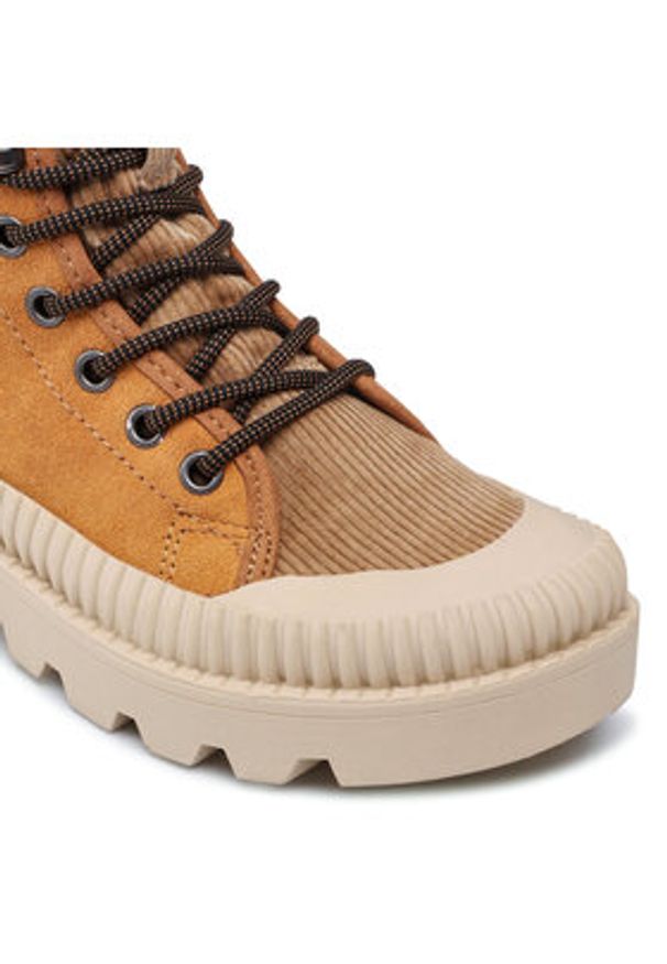 Pepe Jeans Trzewiki Ascot Desert PLS50429 Brązowy. Kolor: brązowy. Materiał: zamsz, skóra