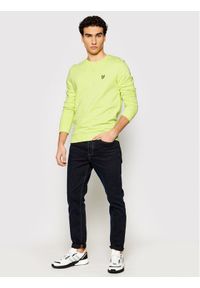 Lyle & Scott Bluza Crew Neck ML424VTR Zielony Regular Fit. Kolor: zielony #5