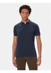G-Star RAW - G-Star Raw Polo Dunda D11595-D756 Niebieski Slim Fit. Typ kołnierza: polo. Kolor: niebieski. Materiał: bawełna