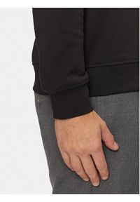 Karl Lagerfeld - KARL LAGERFELD Bluza 705091 551917 Czarny Regular Fit. Typ kołnierza: dekolt w karo. Kolor: czarny. Materiał: bawełna #4