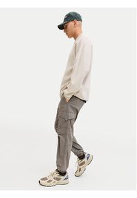 Jack & Jones Spodnie materiałowe Paul Flake 12139912 Szary Regular Fit. Kolor: szary. Materiał: bawełna #2