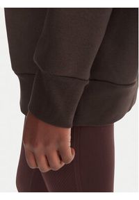 Under Armour Bluza Essential 1379475 Brązowy Loose Fit. Kolor: brązowy. Materiał: bawełna #3