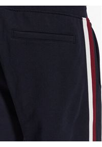 TOMMY HILFIGER - Tommy Hilfiger Spodnie dresowe MW0MW30030 Granatowy Regular Fit. Kolor: niebieski. Materiał: bawełna #3