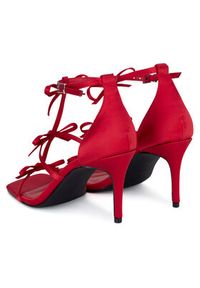 Jenny - JENNY Sandały CWBFS32 Czerwony. Kolor: czerwony. Materiał: materiał