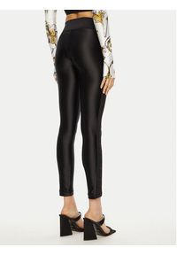 Versace Jeans Couture Legginsy 78HAC114 Czarny Slim Fit. Kolor: czarny. Materiał: syntetyk #2