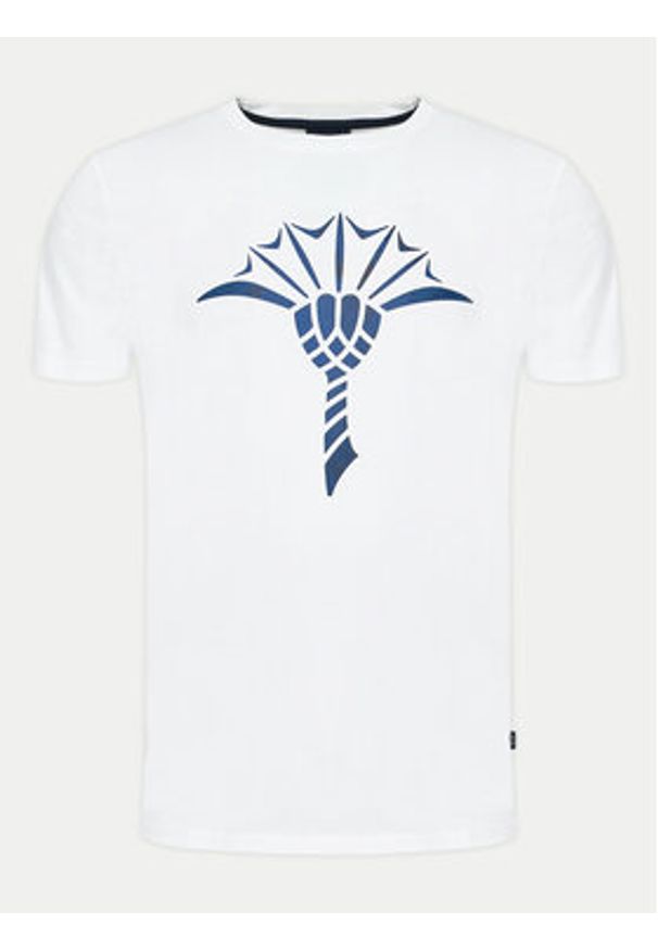 JOOP! T-Shirt 01Alerio 30042432 Biały Modern Fit. Kolor: biały. Materiał: bawełna