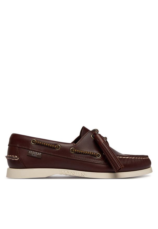 Mokasyny Weekend Max Mara. Kolor: brązowy