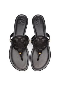 Tory Burch Japonki Miller 11744 Czarny. Kolor: czarny. Materiał: skóra #8