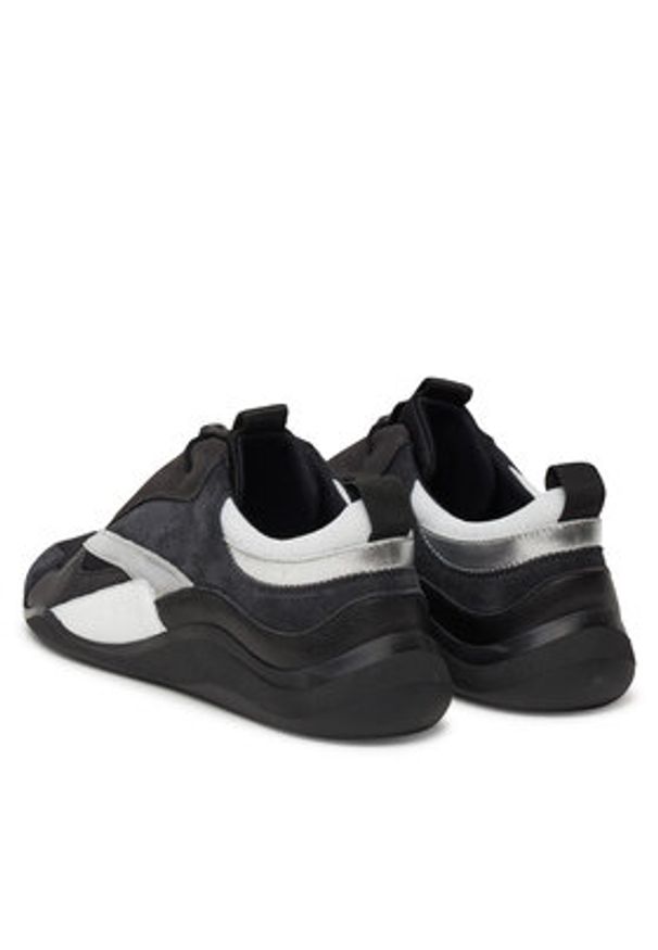 Vic Matié Sneakersy 1G3506D G32BQOTI29 Czarny. Kolor: czarny. Materiał: zamsz, skóra