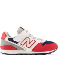 Buty dziecięce New Balance YV996XF3 – multikolor. Okazja: na uczelnię, na co dzień. Zapięcie: rzepy. Kolor: wielokolorowy. Materiał: materiał, syntetyk, guma. Szerokość cholewki: normalna. Model: New Balance 996