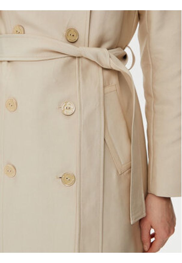 Morgan Trencz 251-GSELAM Beżowy Regular Fit. Kolor: beżowy. Materiał: bawełna, syntetyk