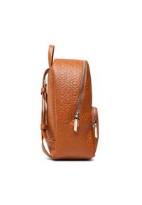 Calvin Klein Plecak Ck Must Campus Backpack Embossed K60K610173 Brązowy. Kolor: brązowy. Materiał: skóra #2