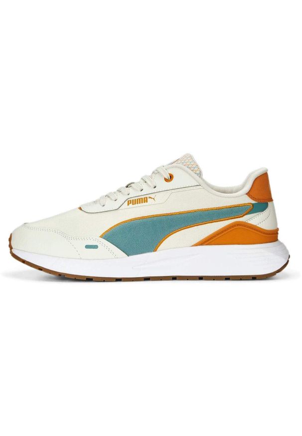 Buty do chodzenia damskie Puma Runtamed Plus. Kolor: pomarańczowy, wielokolorowy, biały. Materiał: materiał. Sport: turystyka piesza