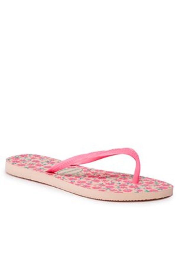 Havaianas Japonki 41445110076 Kolorowy. Materiał: syntetyk. Wzór: kolorowy
