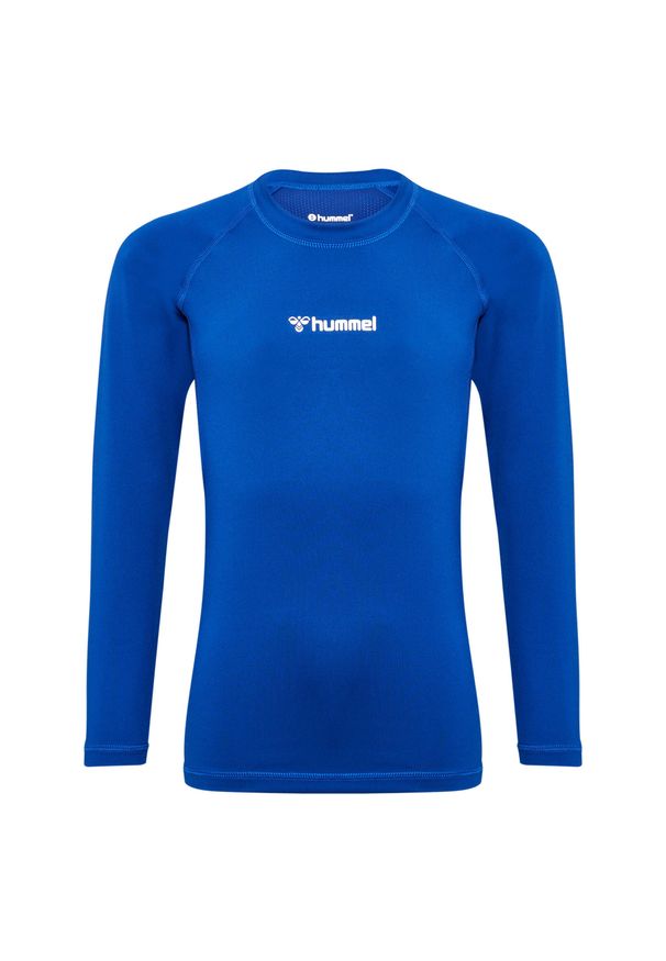 Dziecięcy dżersej z długim rękawem Hummel Bl Performance. Kolor: niebieski. Materiał: jersey. Długość rękawa: długi rękaw. Długość: długie. Sport: koszykówka