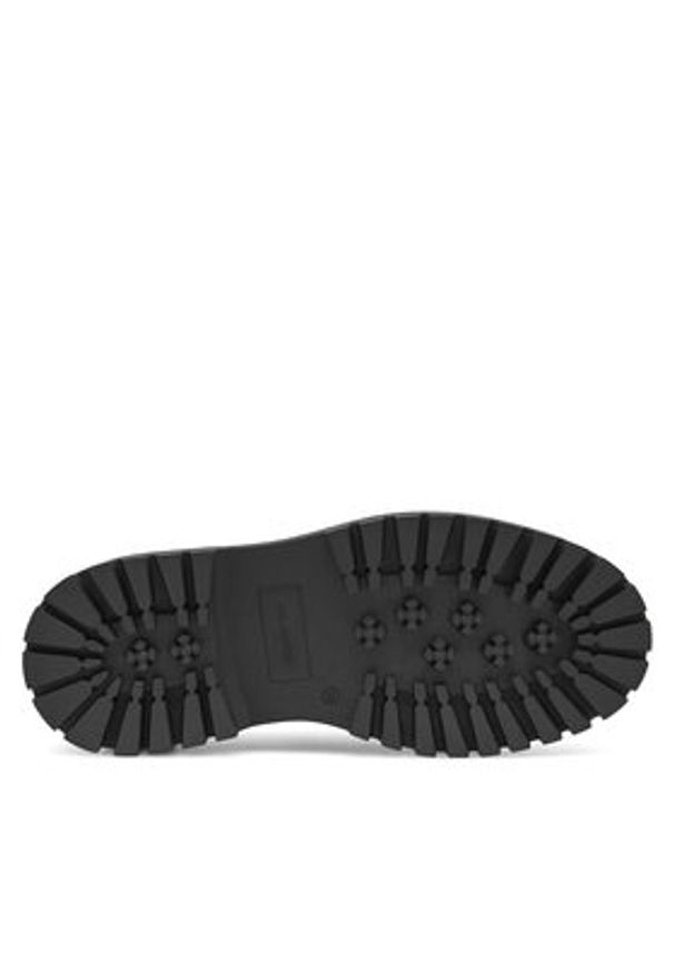 Eva Minge Loafersy SARAH-8049 Czarny. Kolor: czarny. Materiał: skóra