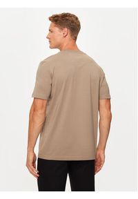 BOSS T-Shirt Mirror 2 50525087 Beżowy Regular Fit. Kolor: beżowy. Materiał: bawełna #5