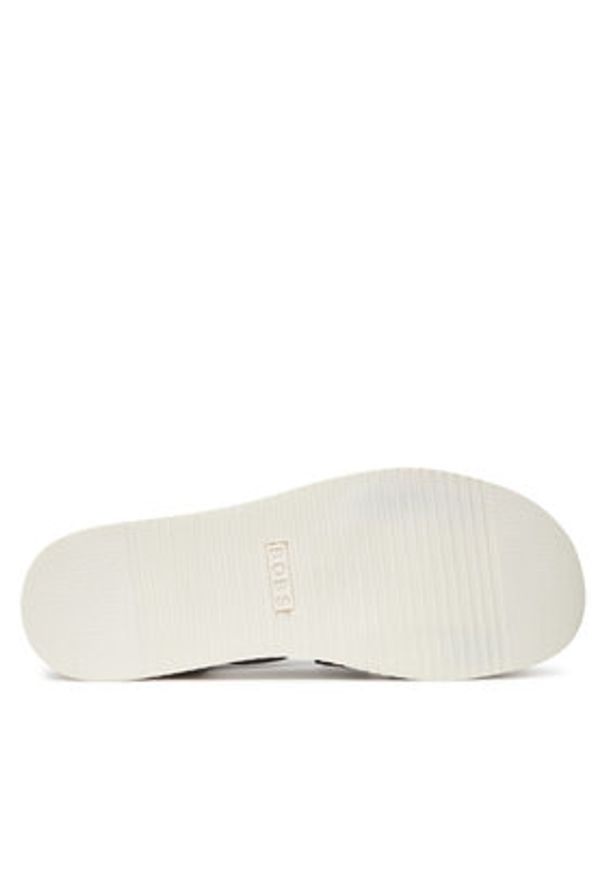 skechers - Skechers Sandały BOBS Desert Kiss Low 114705/BLK Czarny. Kolor: czarny. Materiał: materiał