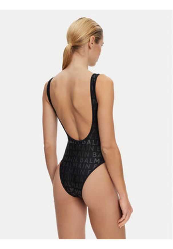 Balmain Strój kąpielowy BKBU92110 Czarny. Kolor: czarny. Materiał: syntetyk