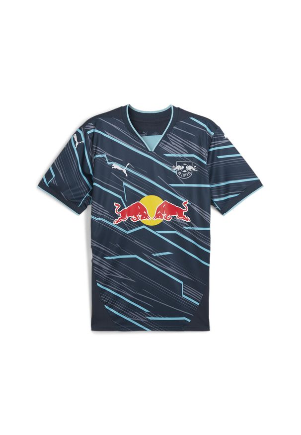 Puma - Trzecia koszulka RB Leipzig 2024/25. Kolor: niebieski. Materiał: jersey
