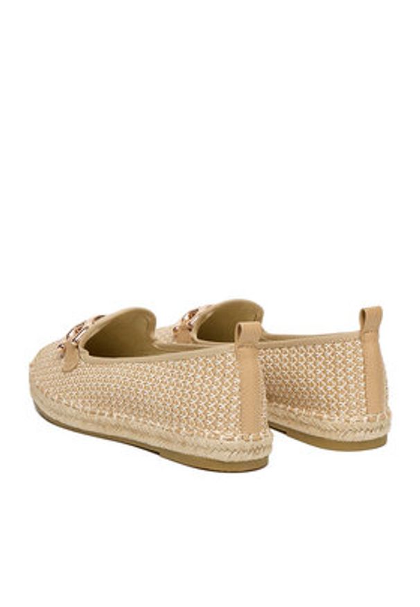 DeeZee Espadryle JSZ0325-1 Beżowy. Kolor: beżowy