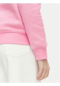 Tommy Jeans Bluza Flag DW0DW19958 Różowy jasny Regular Fit. Kolor: różowy. Materiał: bawełna #2