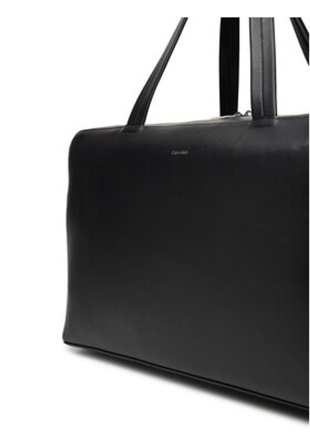 Calvin Klein Torba Ck Premium Leather Weekender K50K512931 Czarny. Kolor: czarny. Materiał: skóra