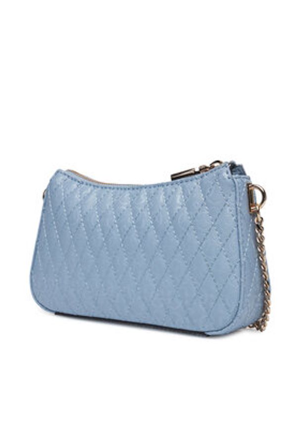 Guess Torebka HWGG96 26720 Niebieski. Kolor: niebieski. Materiał: skórzane