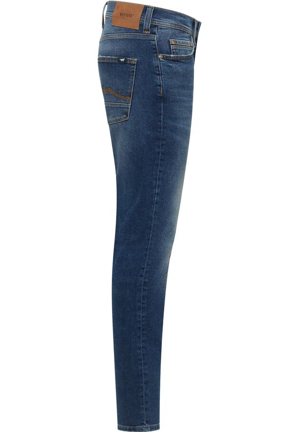 Męskie Spodnie jeansowe Mustang Style Vegas Slim Denim Blue 1015859 5000 684