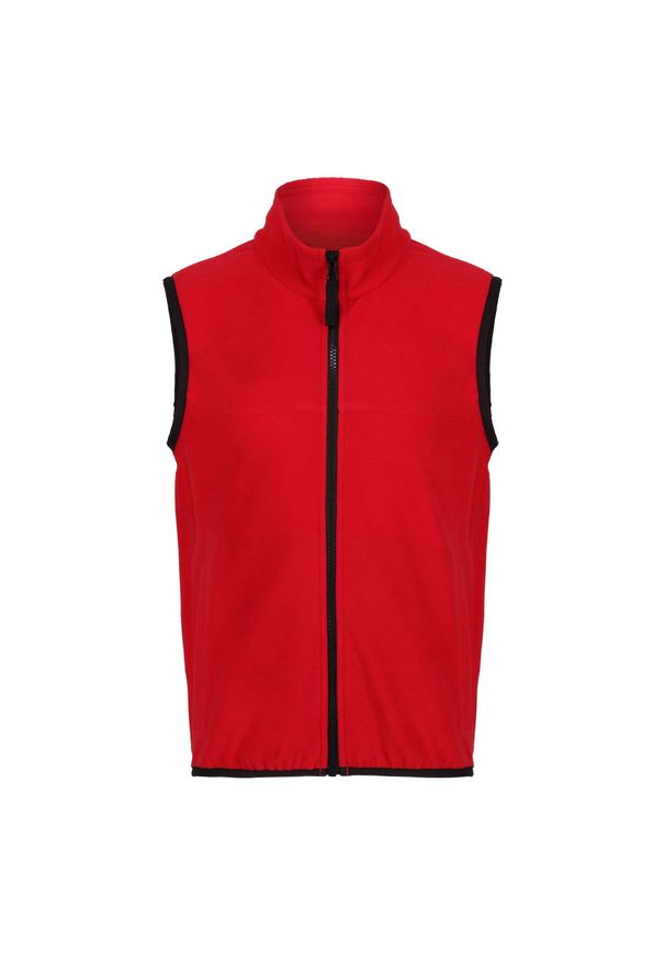 Regatta - Ocieplana Dziecięca Mikropolar. Kolor: czerwony. Styl: sportowy