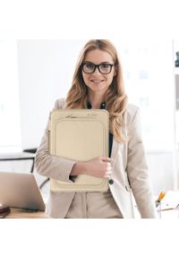 TECH-PROTECT - Torba Tech-Protect Basic Bag Laptop 13-14 Desert Beige. Styl: biznesowy, elegancki, casual #5