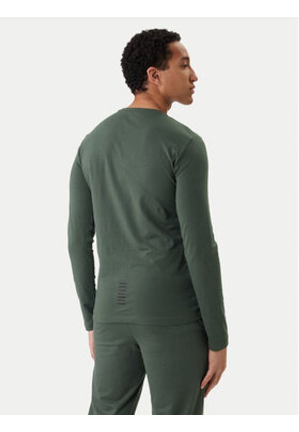 EA7 Emporio Armani Longsleeve 8NPT28 PJVQZ U7260 Zielony Slim Fit. Kolor: zielony. Materiał: bawełna. Długość rękawa: długi rękaw