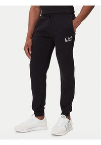 EA7 Emporio Armani Dres 7M000967 AF10377 UC001 Czarny Slim Fit. Kolor: czarny. Materiał: bawełna #5