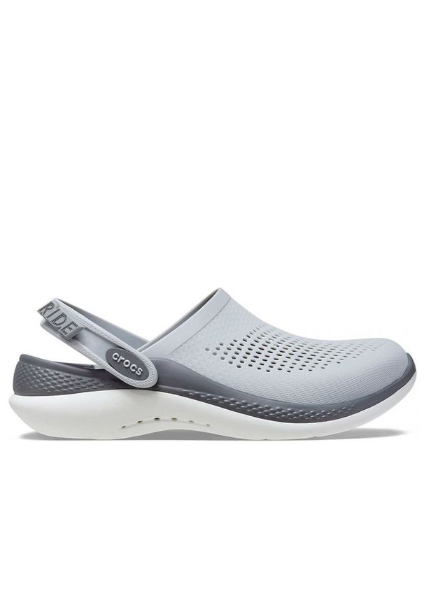 Klapki Crocs LiteRide 360 Clog 206708-0DT - szare. Kolor: szary. Materiał: guma. Sezon: lato. Styl: klasyczny