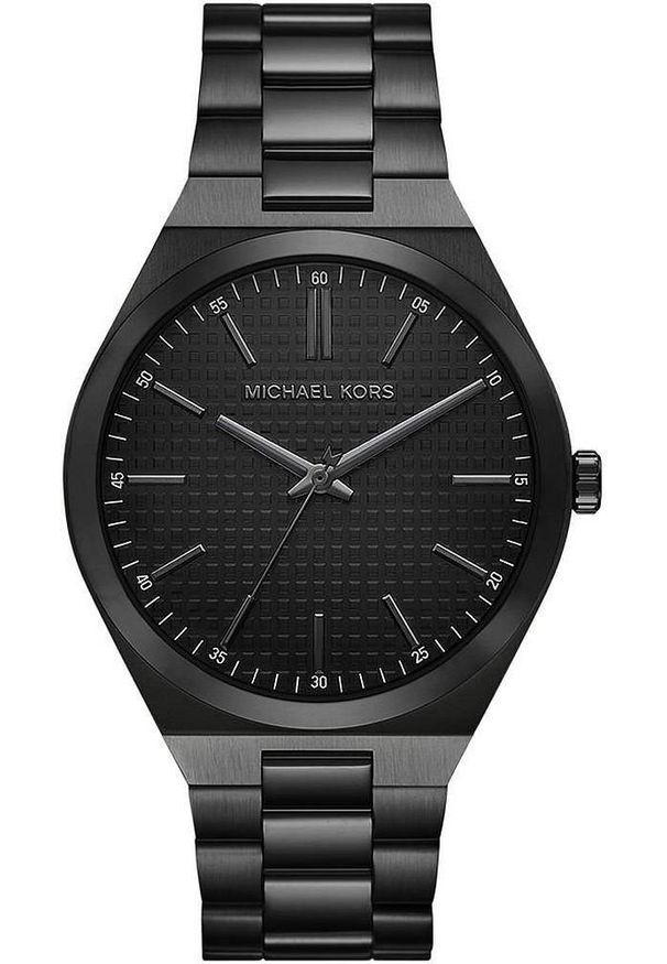 Zegarek Michael Kors Męski Lennox (Głęboka Czerń, Industrialny Styl) (MK9228)