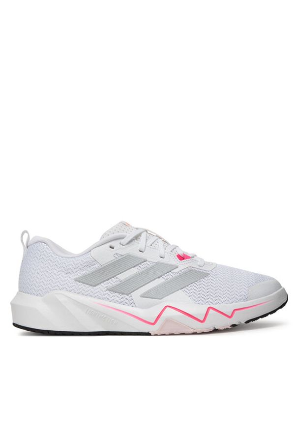 Adidas - adidas Buty na siłownię Rapidmove Go Trainer W JQ3956 Biały. Kolor: biały. Materiał: materiał. Sport: fitness