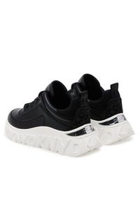 DKNY Sneakersy K1522639 Czarny. Kolor: czarny. Materiał: materiał #6