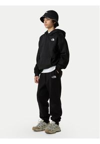 The North Face Spodnie dresowe Essential NF0A8BHS Czarny Regular Fit. Kolor: czarny. Materiał: syntetyk #3