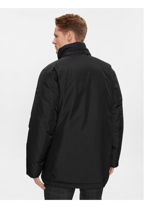 BOSS - Boss Kurtka zimowa Osiass 50499551 Czarny Regular Fit. Kolor: czarny. Materiał: syntetyk. Sezon: zima