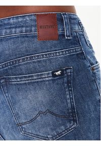 Mustang Jeansy Charlotte 1013597 Granatowy Mom Fit. Kolor: niebieski