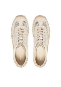 MICHAEL Michael Kors Sneakersy Ollie 43S6SCFS2D Beżowy. Kolor: beżowy. Materiał: skóra #6