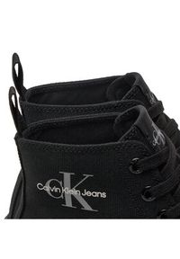 Calvin Klein Jeans Trampki Lugged Hybrid Laceup Mid Ml Mtr YW0YW01519 Czarny. Kolor: czarny #3