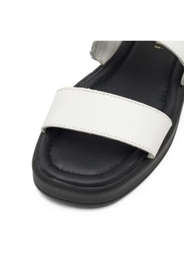 Sergio Bardi Sandały ARC-B1036-01SB Biały. Kolor: biały. Materiał: skóra