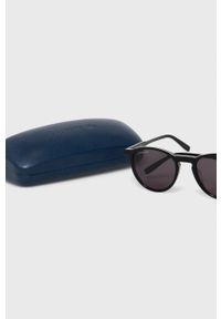 Lacoste - Okulary przeciwsłoneczne. Kształt: okrągłe. Kolor: czarny #2